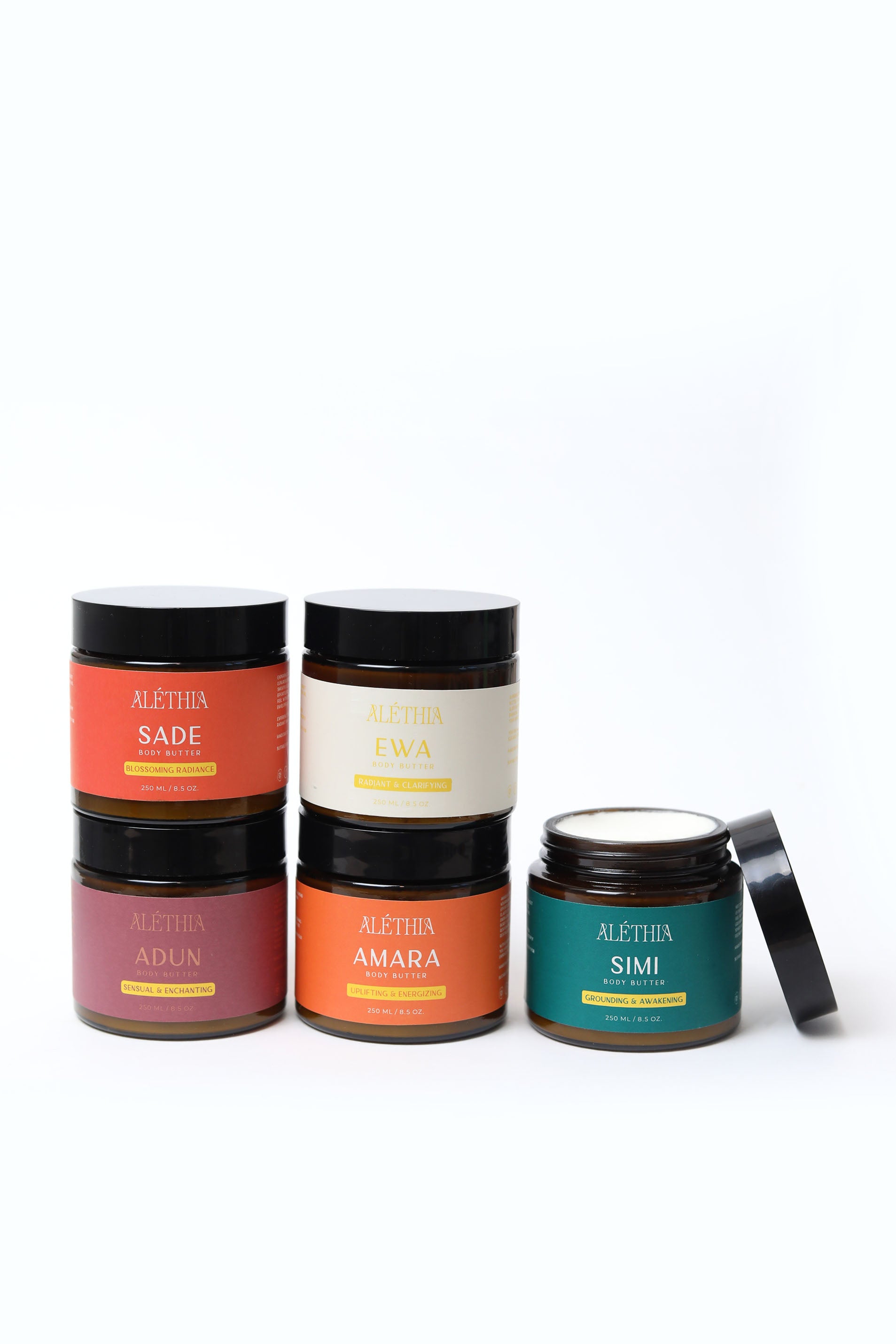 ANTHOLOGY Body Butter Collection – Natural Shea & Essential Oil Blends – Alethia Skin