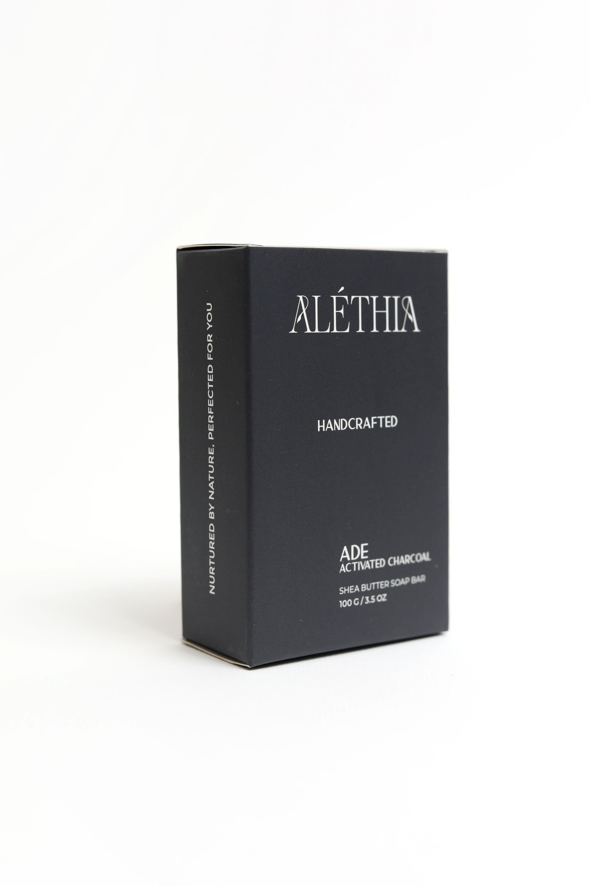 ADE Activated Charcoal Handcrafted Soap with Lavender – Alethia Skin