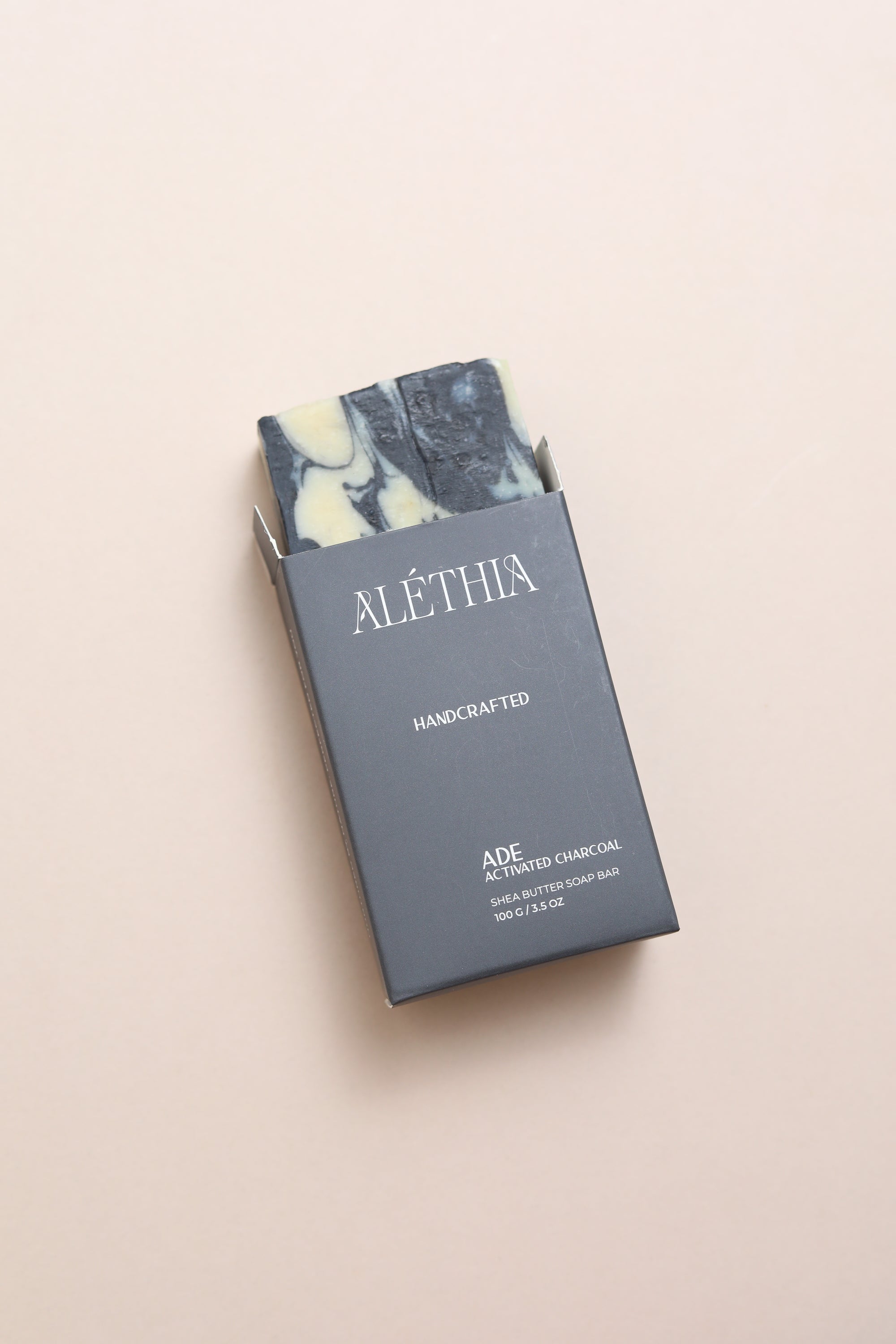 ADE Activated Charcoal Handcrafted Soap with Lavender – Alethia Skin