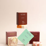 QUARTET Natural Soap Bar Set – Botanical Face & Body Soaps – Alethia Skin