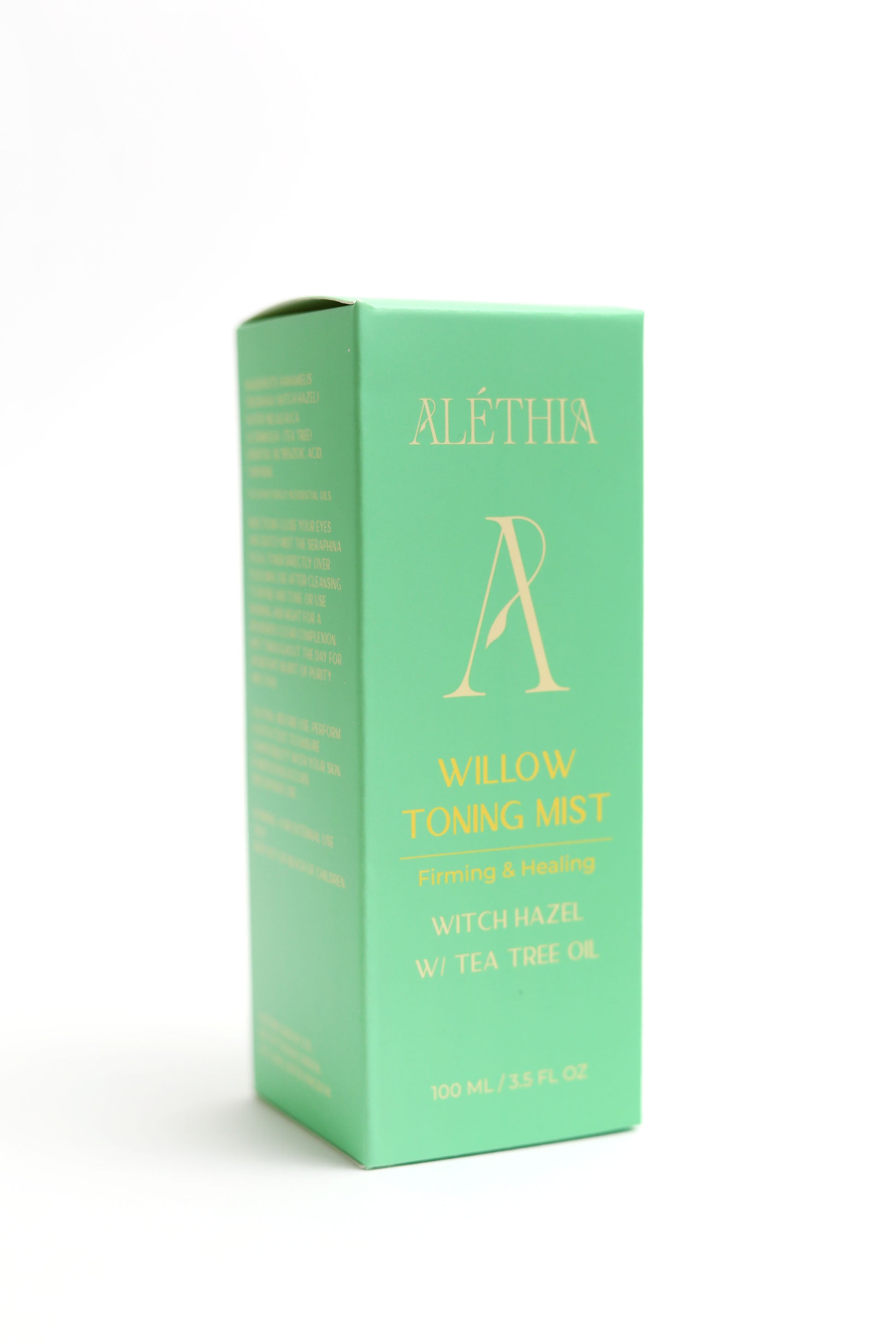 WILLOW Clarifying Face Toner – Witch Hazel & Tea Tree – Alethia Skin