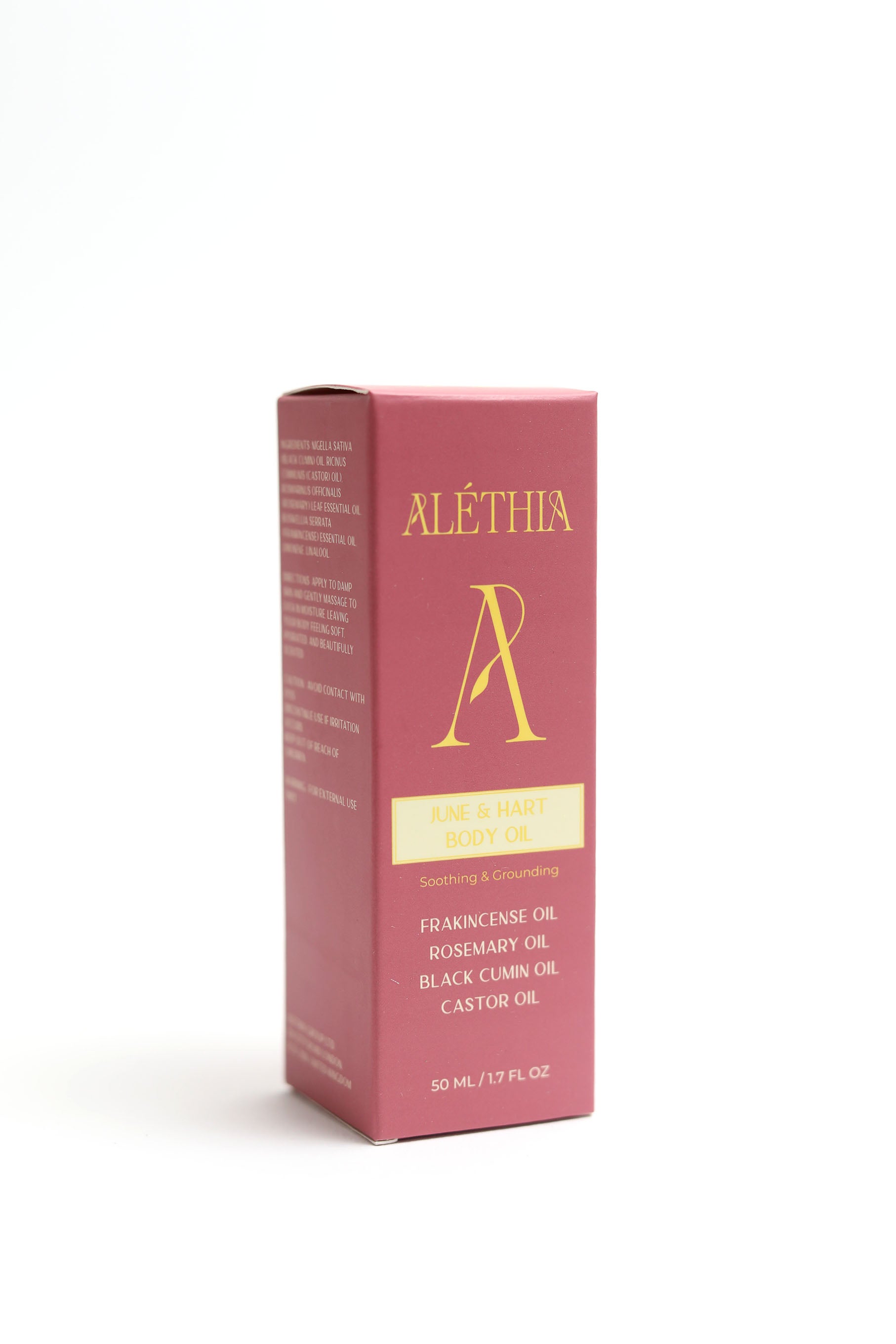 Bottle of June & Hart Restorative Body Oil with Black Cumin and Frankincense
