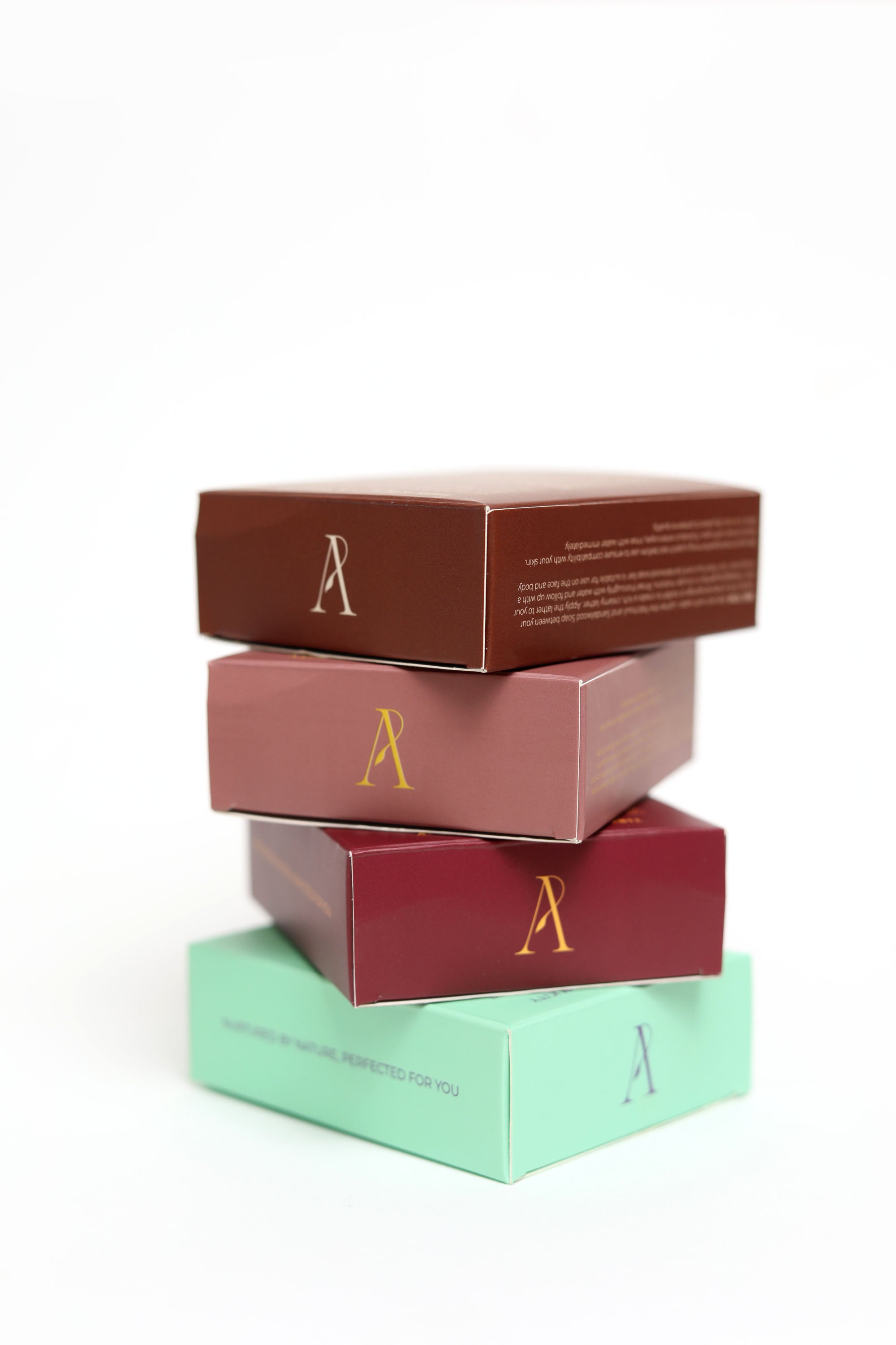 QUARTET Natural Soap Bar Set – Botanical Face & Body Soaps – Alethia Skin